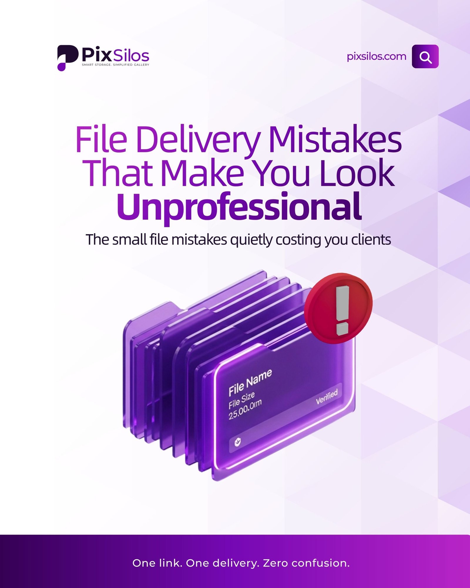 File Delivery Mistakes That Make You Look Unprofessional